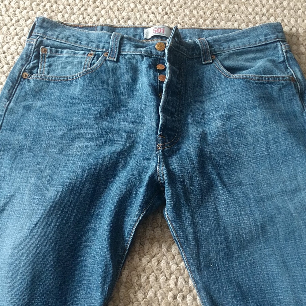 Men's levi 501 jeans size 34/30